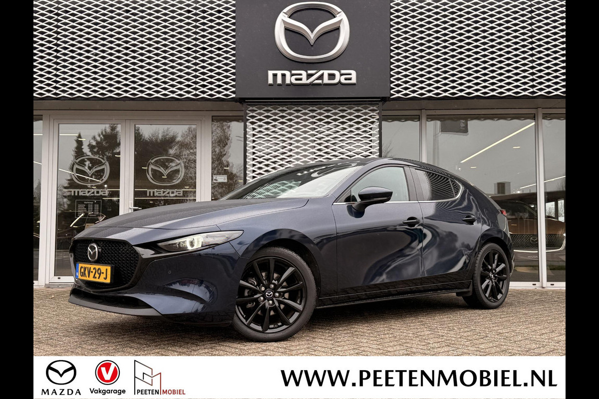 Mazda 3 2.0 e-SkyActiv-X M Hybrid 186 Exclusive-line | PANORAMA DAK | CAMERA | BOSE |