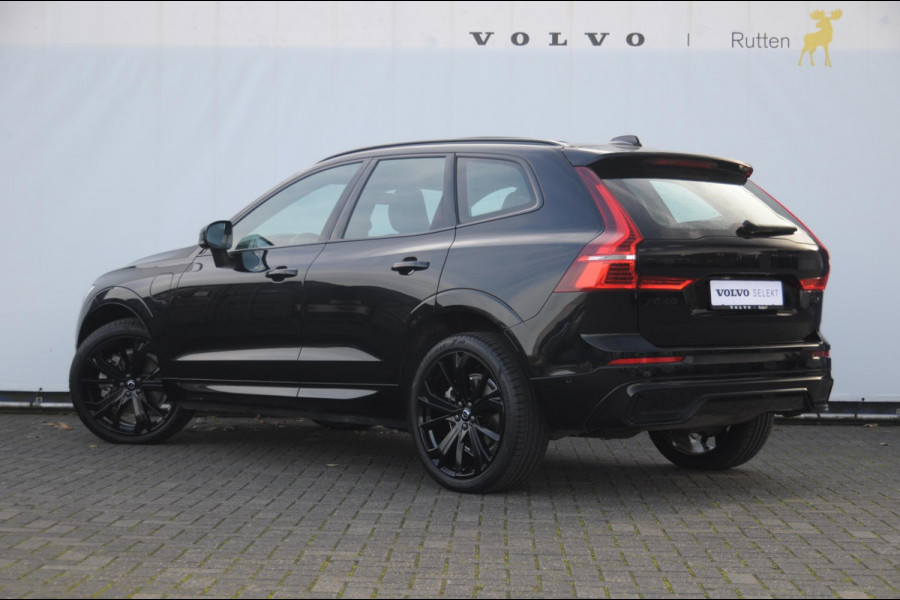 Volvo XC60 T6 350PK Automaat AWD Plus Black Edition / Trekhaak / Panoramadak / BLIS / Adaptieve cruise control / Keyless entry / Stoel - en stuurwielverwarming / elektrische stoelen met geheugen / Parkeersensoren met 360 camera / Elektrische achterklep