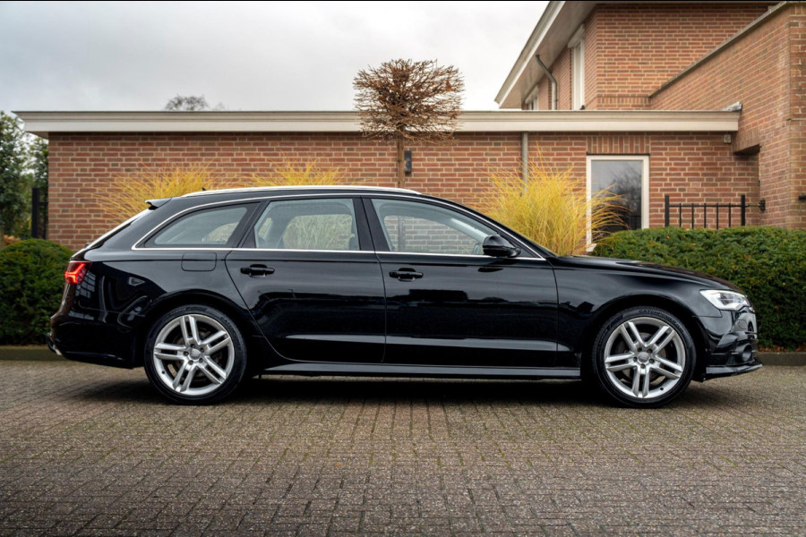 Audi A6 Avant 1.8 TFSI ultra 190 PK Adaptive Trekhaak Schuifdak Half/Leer PDC 19'' S-Line