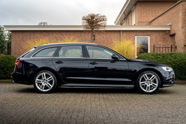 Audi A6 Avant 1.8 TFSI ultra 190 PK Adaptive Trekhaak Schuifdak Half/Leer PDC 19'' S-Line