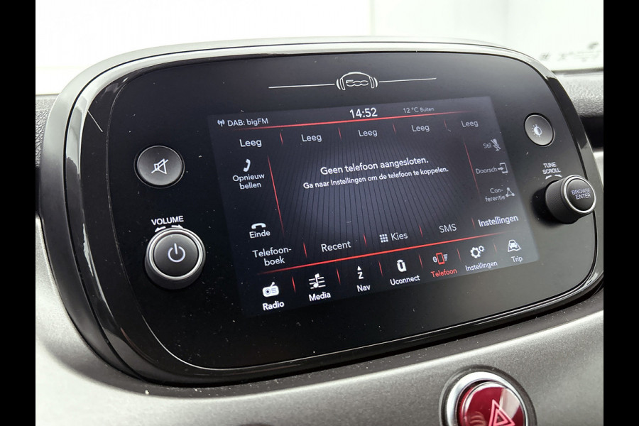 Fiat 500X 1.3 GSE Sport (Goed OnderH, Navi, Camera, StoelV, ParkeerS V+A, Keyless, Cruise Con Adpt, App Connect, Etc)