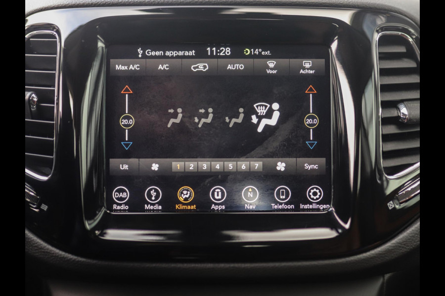 Jeep Compass 1.4 MultiAir Night Eagle | Camera | Leder | Cruise Control | Stoelverw. | Trekhaak | Navi