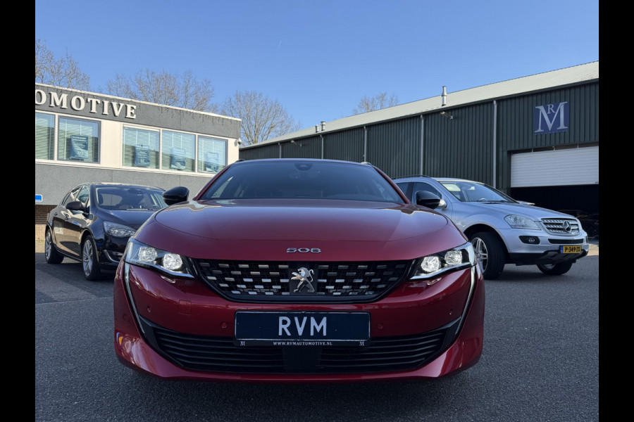 Peugeot 508 SW 1.6 HYbrid GT Pack Business VAN € 28.900,- VOOR € 25.877,- UW LENTEVOORDEEL: € 3.023,-! | FULL OPTIONS | ADAPTIEVE CRUISE CONTROL | FOCAL AUDIO | 360 CAMERA | STOELVERWARMING | DEALER ONDERHOUDEN | ELEKTRISCHE KOFFERBAK | RIJKLAAR MET 12 MND BOVAG GARANTIE |