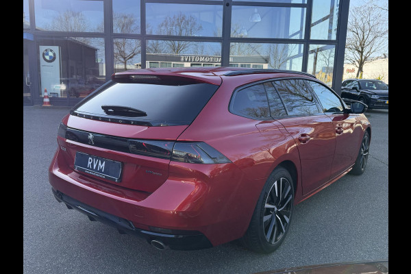 Peugeot 508 SW 1.6 HYbrid GT Pack Business VAN € 28.900,- VOOR € 25.877,- UW LENTEVOORDEEL: € 3.023,-! | FULL OPTIONS | ADAPTIEVE CRUISE CONTROL | FOCAL AUDIO | 360 CAMERA | STOELVERWARMING | DEALER ONDERHOUDEN | ELEKTRISCHE KOFFERBAK | RIJKLAAR MET 12 MND BOVAG GARANTIE |