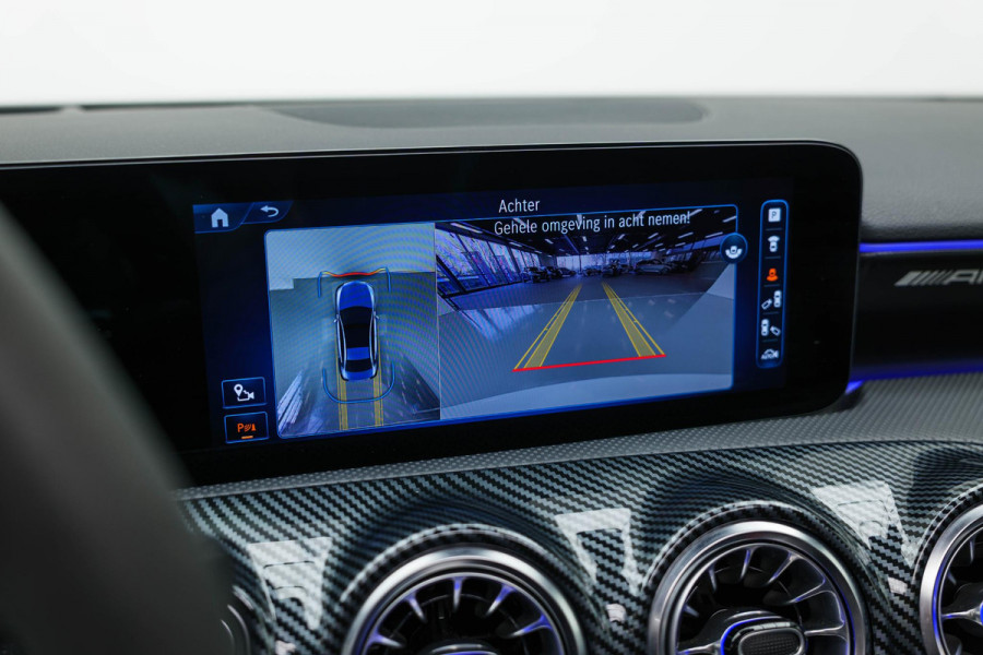 Mercedes-Benz A-Klasse AMG 35 4MATIC |Bomvoll!|Pano|Kuipstoelen|360Camera|HUD|Memory|ACC|Dodehoek|