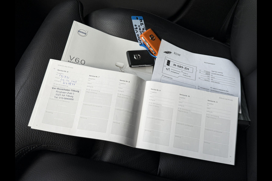 Volvo V60 2.0 T6 Recharge AWD Business Pro | Harman Kardon | Stoel/Stuurverwarming | Keyless | Trekhaak | Leder
