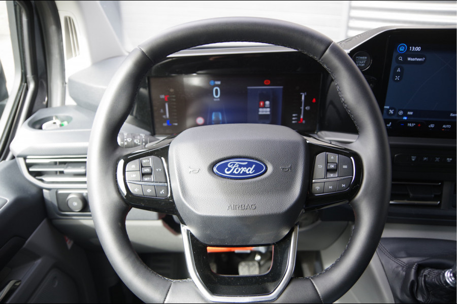 Ford Transit Custom 300 2.0 TDCI L2 Limited DC-5P, LED, KEYLESS, STOELVERWARMING, VOORRUIT VERWARMING, CAMERA, NAVI, CRUISE, LEDER MF STUUR, DUBBEL