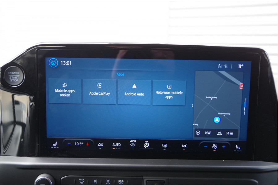 Ford Transit Custom 300 2.0 TDCI L2 Limited DC-5P, LED, KEYLESS, STOELVERWARMING, VOORRUIT VERWARMING, CAMERA, NAVI, CRUISE, LEDER MF STUUR, DUBBEL