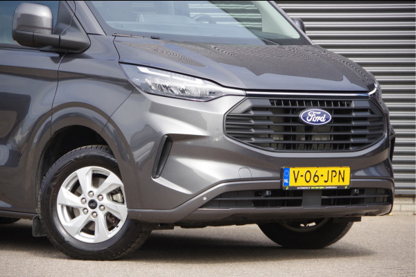 Ford Transit Custom 300 2.0 TDCI L2 Limited DC-5P, LED, KEYLESS, STOELVERWARMING, VOORRUIT VERWARMING, CAMERA, NAVI, CRUISE, LEDER MF STUUR, DUBBEL