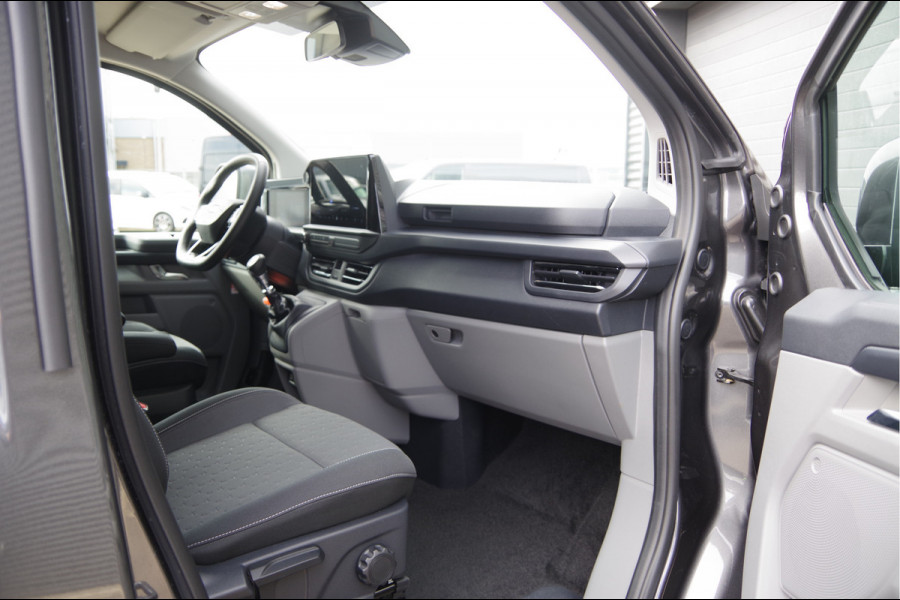 Ford Transit Custom 300 2.0 TDCI L2 Limited DC-5P, LED, KEYLESS, STOELVERWARMING, VOORRUIT VERWARMING, CAMERA, NAVI, CRUISE, LEDER MF STUUR, DUBBEL