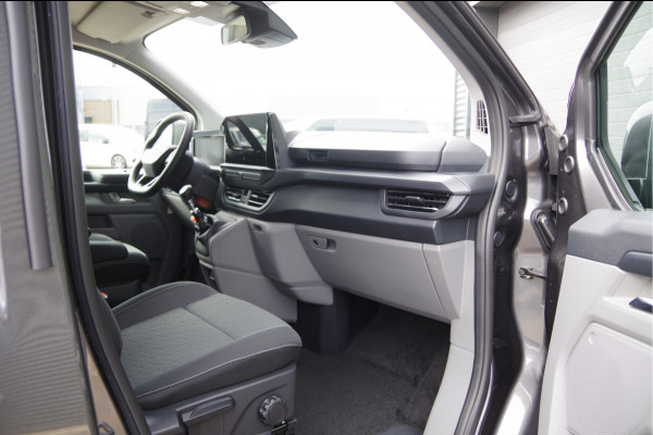 Ford Transit Custom 300 2.0 TDCI L2 Limited DC-5P, LED, KEYLESS, STOELVERWARMING, VOORRUIT VERWARMING, CAMERA, NAVI, CRUISE, LEDER MF STUUR, DUBBEL