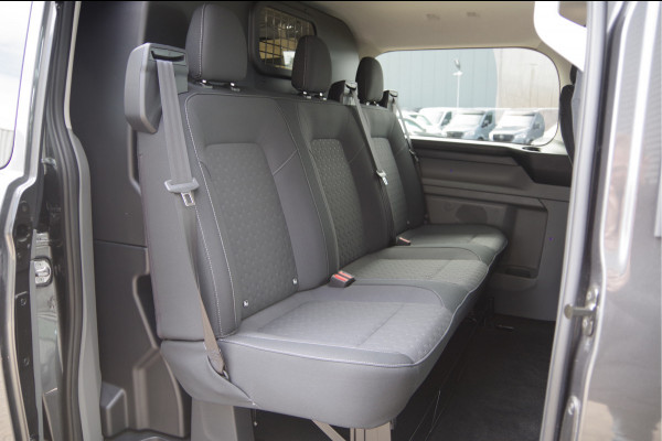 Ford Transit Custom 300 2.0 TDCI L2 Limited DC-5P, LED, KEYLESS, STOELVERWARMING, VOORRUIT VERWARMING, CAMERA, NAVI, CRUISE, LEDER MF STUUR, DUBBEL