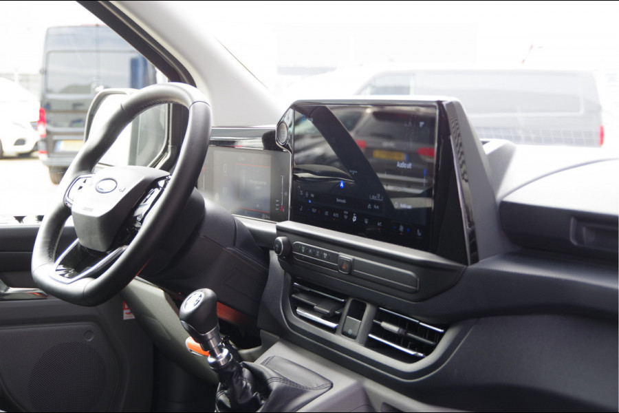 Ford Transit Custom 300 2.0 TDCI L2 Limited DC-5P, LED, KEYLESS, STOELVERWARMING, VOORRUIT VERWARMING, CAMERA, NAVI, CRUISE, LEDER MF STUUR, DUBBEL