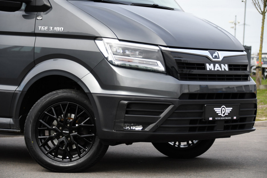 MAN TGE 3.180 35 2.0 L3H3 PB Edition Cruise, Camera, Carplay, 177pk, LED, Trekhaak, Stoelverwarming, Automaat, Multimedia, Uniek!