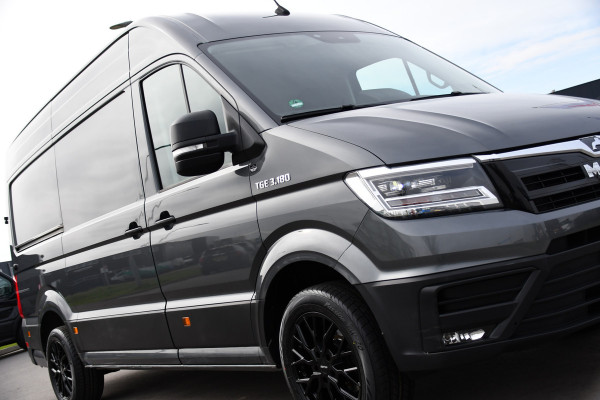 MAN TGE 3.180 35 2.0 L3H3 PB Edition Cruise, Camera, Carplay, 177pk, LED, Trekhaak, Stoelverwarming, Automaat, Multimedia, Uniek!