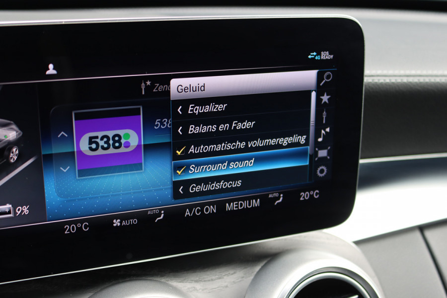 Mercedes-Benz C-Klasse Estate 300 e Business Solution AMG | Luchtvering | Panoramadak | Burmester | Memory | Camera | Spoorpakket | Dodehoekassistent | Multibeam LED | Sfeerverlichting |