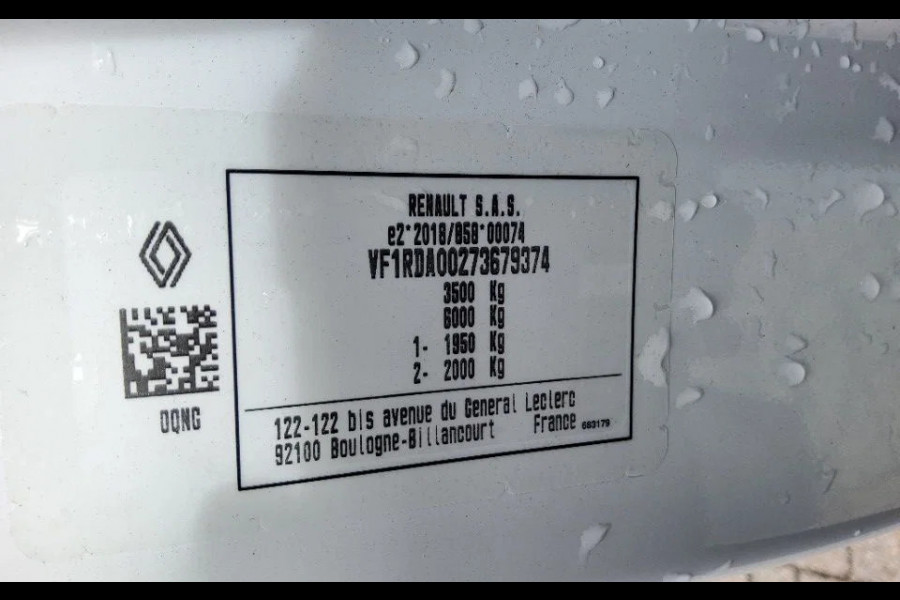 Renault Master 130.35 EURO 6 - V-46-LFZ - L2H2 GESLOTEN WIT - BPM VRIJ!