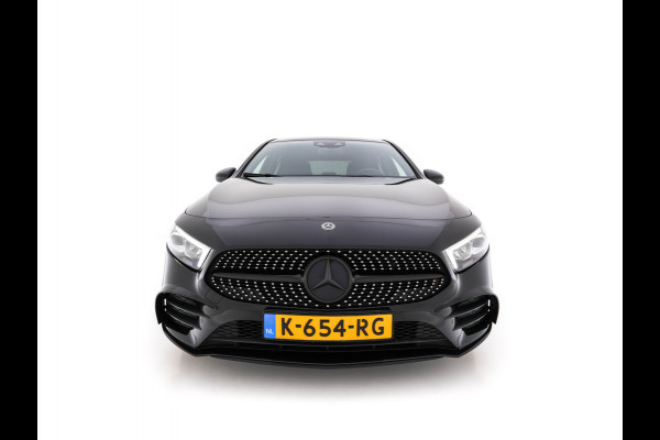 Mercedes-Benz A-Klasse 160 AMG-Sportpack Business-Solution (INCL-BTW) *WIDESCREEN-DIGI-COCKPIT | FULL-LED | LEATHER-MICROFIBRE | CAMERA | DYNAMIC-SELECT | CRUISE | HEATED-SPORTSEATS | PRIVACY-GLASS | DAB | AMBIENT-LIGHT | 18"ALU*