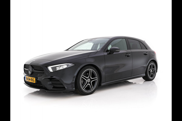 Mercedes-Benz A-Klasse 160 AMG-Sportpack Business-Solution (INCL-BTW) *WIDESCREEN-DIGI-COCKPIT | FULL-LED | LEATHER-MICROFIBRE | CAMERA | DYNAMIC-SELECT | CRUISE | HEATED-SPORTSEATS | PRIVACY-GLASS | DAB | AMBIENT-LIGHT | 18"ALU*