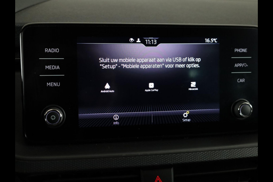 Škoda SCALA 1.0 TSI Ambition 110 PK | Navigatie via app | Parkeersensoren | LM Velgen |
