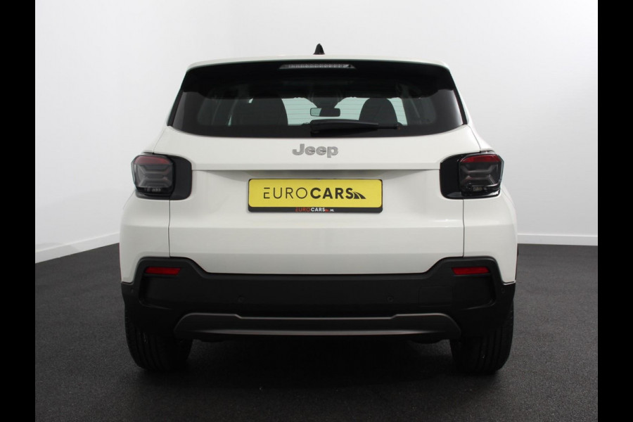 Jeep Avenger Longitude 54 kWh Automaat Navigatie Apple Carplay/Android Auto Parkeersensoren Cruise Control Stoelverwarming Full LED Virtual Cockpit Climate Control