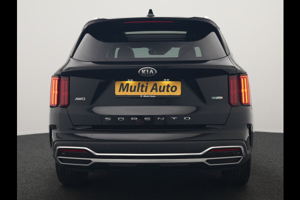 Kia Sorento 1.6 T-GDI 4WD ExecutiveLine PHEV 265pk Dealer O.H. | Trekhaak Afn. | Panodak | Adaptive Cruise | Head Up | Luxe Lederen Comfortstoelen Memory & Ventilatie | 360 Camera | Bose Sound | Stoelen & Stuur Verwarmd | Blis | Keyless | Plug In Hybrid