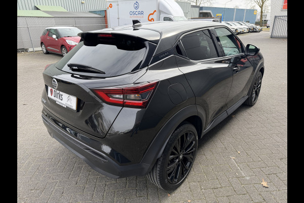 Nissan Juke 115pk Enigma (Camera - Stoel-/- voorruitverwarming - LED - Keyless Entry - 19"- Automatische Airco - Navigatie)