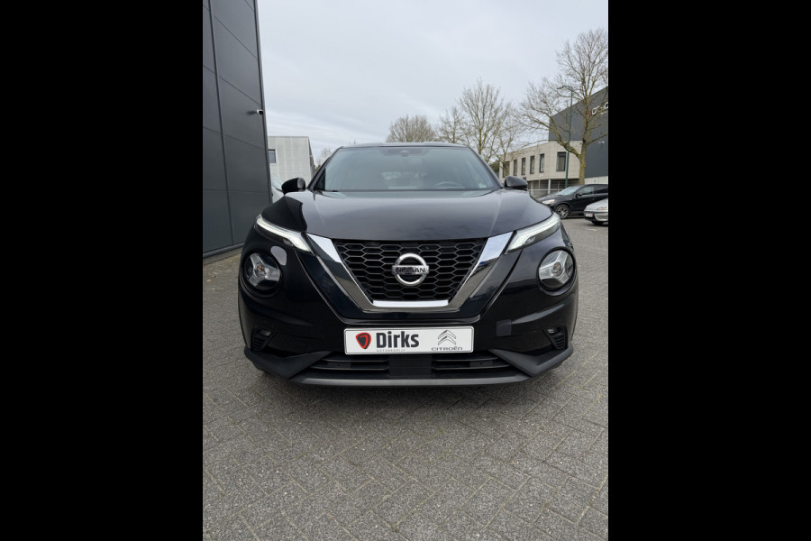 Nissan Juke 115pk Enigma (Camera - Stoel-/- voorruitverwarming - LED - Keyless Entry - 19"- Automatische Airco - Navigatie)