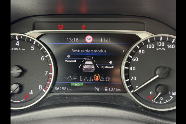 Nissan Juke 115pk Enigma (Camera - Stoel-/- voorruitverwarming - LED - Keyless Entry - 19"- Automatische Airco - Navigatie)