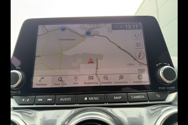 Nissan Juke 115pk Enigma (Camera - Stoel-/- voorruitverwarming - LED - Keyless Entry - 19"- Automatische Airco - Navigatie)