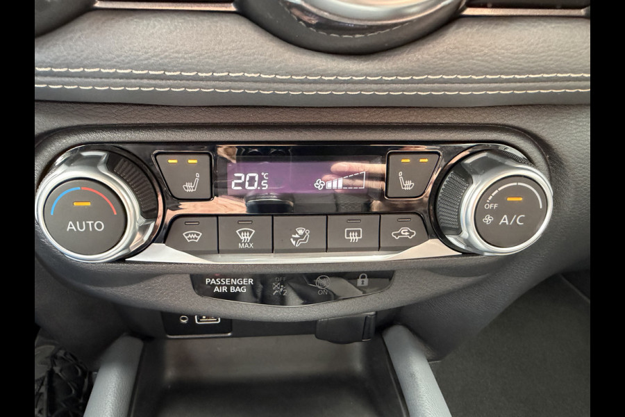 Nissan Juke 115pk Enigma (Camera - Stoel-/- voorruitverwarming - LED - Keyless Entry - 19"- Automatische Airco - Navigatie)