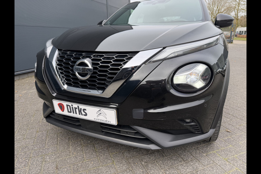 Nissan Juke 115pk Enigma (Camera - Stoel-/- voorruitverwarming - LED - Keyless Entry - 19"- Automatische Airco - Navigatie)