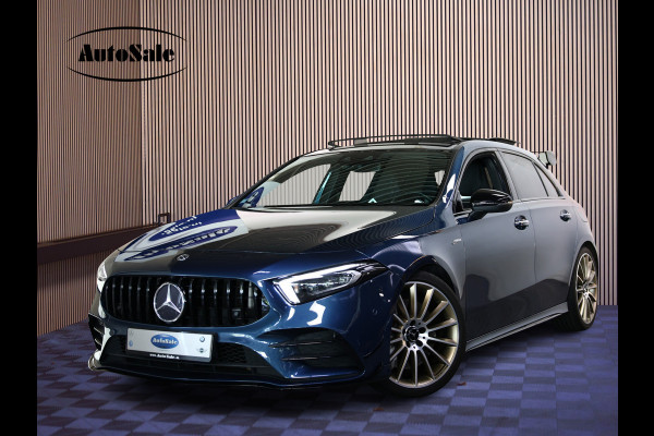 Mercedes-Benz A-Klasse AMG 35 4MATIC Premium EX BPM op DUITS KENT ! BURMESTER PANO KUIPST ''19