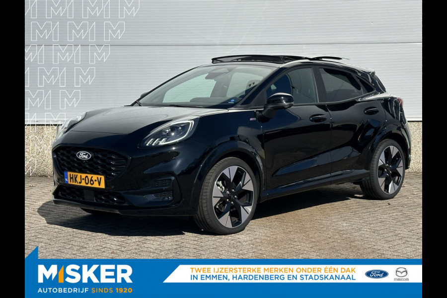Ford Puma 1.0 EB Hybrid ST-Line X NWE MODEL! TREKHAAK! PANODAK! DRIVERPACK