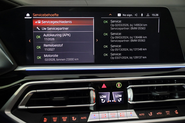 BMW X5 M50d M Line / 7 Persoons / Massage / HK / Head Up / Acc / Lane Assist / Leder / Luchtvering / Open Pano / Trekhaak / 22 Inc