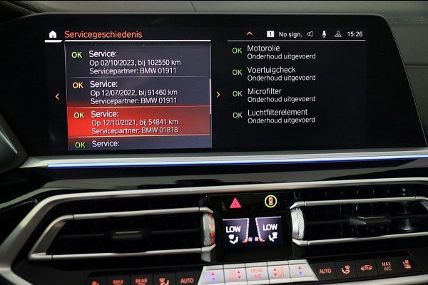 BMW X5 M50d M Line / 7 Persoons / Massage / HK / Head Up / Acc / Lane Assist / Leder / Luchtvering / Open Pano / Trekhaak / 22 Inc