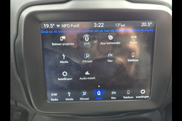 Jeep Renegade 1.4 MultiAir Night Eagle II | 1E EIGENAAR | 12MND GARANTIE | NAVI | LMV | NIEUWE APK |