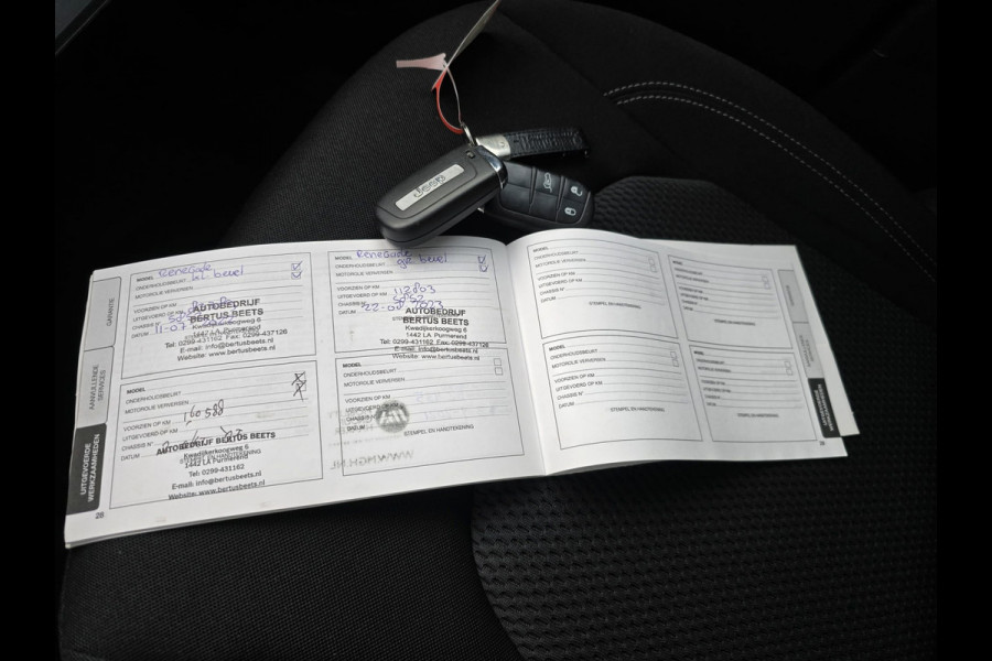 Jeep Renegade 1.4 MultiAir Night Eagle II | 1E EIGENAAR | 12MND GARANTIE | NAVI | LMV | NIEUWE APK |