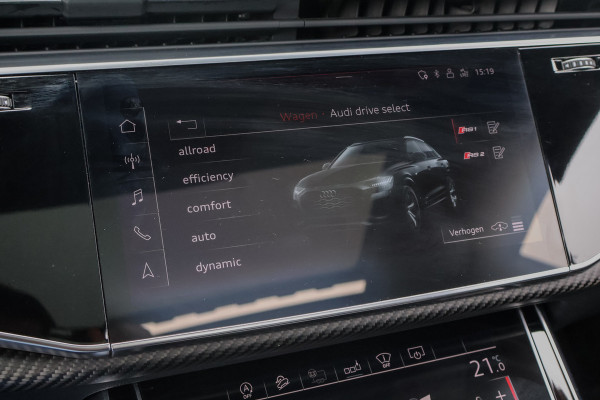 Audi RSQ8 4.0 TFSI RS Q8 quattro | CARBON IN & EXTERIEUR | ADAPTIVE CRUISE | TREKHAAK | MASSAGE | STOELVEWARMING & VERKOELING | CAMERA | H