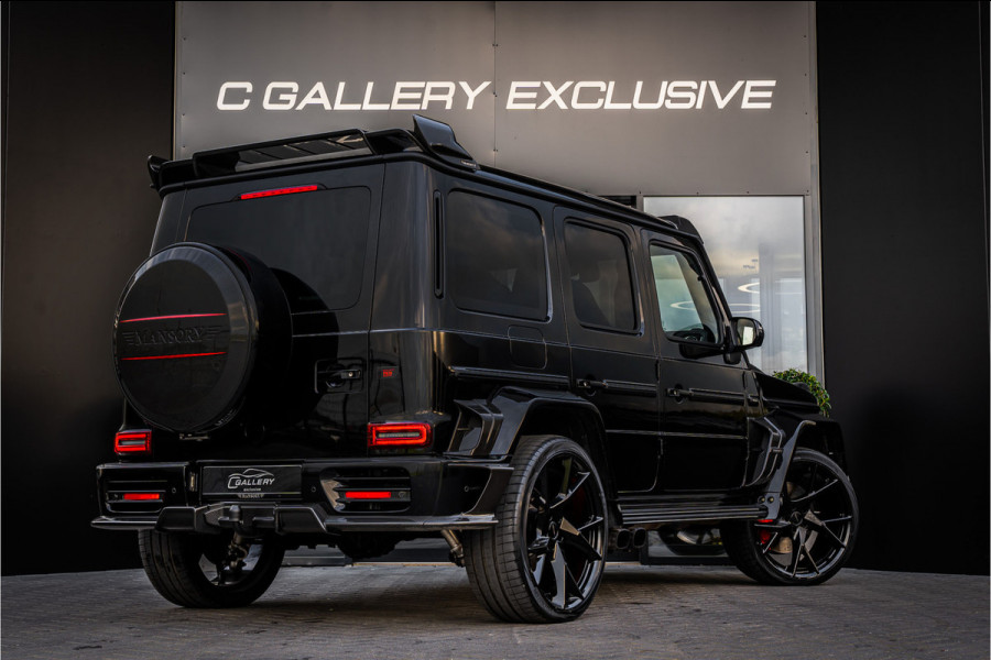 Mercedes-Benz G-Klasse MANSORY G63 800 Widestar - Panorama | 24 Inch | Burmester | Carbon details | Certificaat | 360 camera