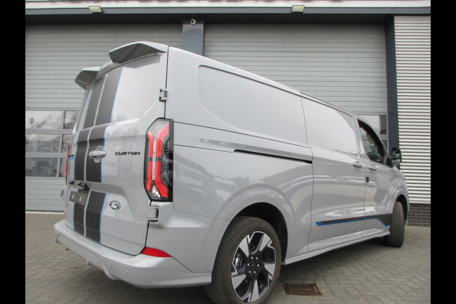 Ford E-Transit Cust. 340, 65kWh, 160 kW (218pk, Sport, L2, Camera, LED, Navigatie,