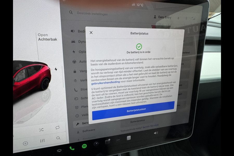 Tesla Model Y Performance AWD 75 kWh AFNEEMBARE TREKHAAK| CHERRY RED| VOLLEDIGE TESLA GARANTIE TOT 14-12-2027 OF 80K KM|1STE EIGENAAR ORIG. NL| AUTOPILOT| STOELVERWARMING VOOR + ACHTER|