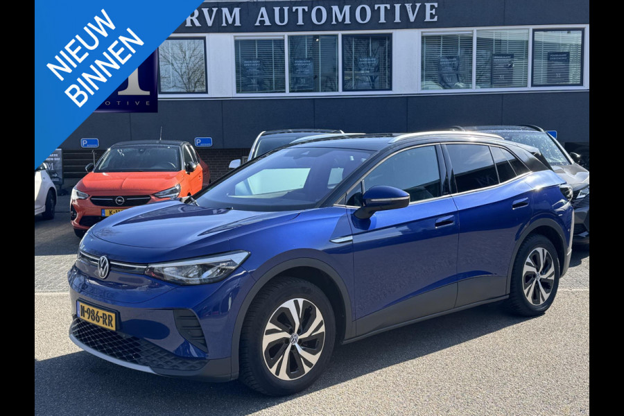 Volkswagen ID.4 City 52 kWh WARMTEPOMP| STOELVERWARMING + STUURVERWARMING|VOORRUIT VERWARMING| APPLE CARPLAY/ ANDROID AUTO| ADAPTIVE CRUISE CONTROL| RIJKLAARPRIJS. INCL 12 MND BOVAG GARANTIE