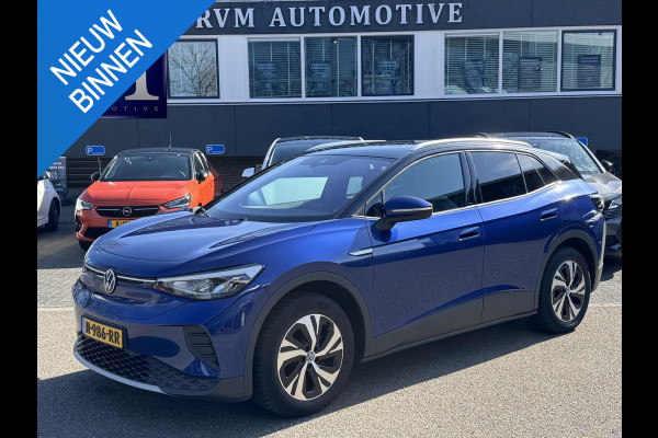 Volkswagen ID.4 City 52 kWh WARMTEPOMP| STOELVERWARMING + STUURVERWARMING|VOORRUIT VERWARMING| APPLE CARPLAY/ ANDROID AUTO| ADAPTIVE CRUISE CONTROL| RIJKLAARPRIJS. INCL 12 MND BOVAG GARANTIE