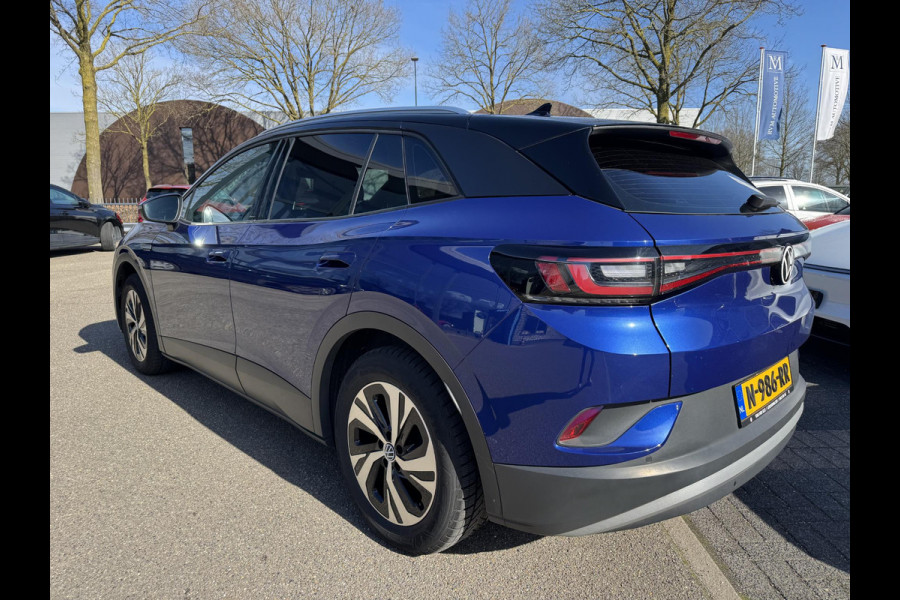 Volkswagen ID.4 City 52 kWh WARMTEPOMP| STOELVERWARMING + STUURVERWARMING|VOORRUIT VERWARMING| APPLE CARPLAY/ ANDROID AUTO| ADAPTIVE CRUISE CONTROL| RIJKLAARPRIJS. INCL 12 MND BOVAG GARANTIE