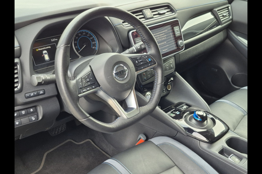 Nissan Leaf BWJ 2022 | e+ Bus Executive 62 kWh LONG RANGE | LEDER | STOEL&STUUR VERW | 360 CAMERA | NAVI | CLIMA | PDC 2X | 17'' LMV