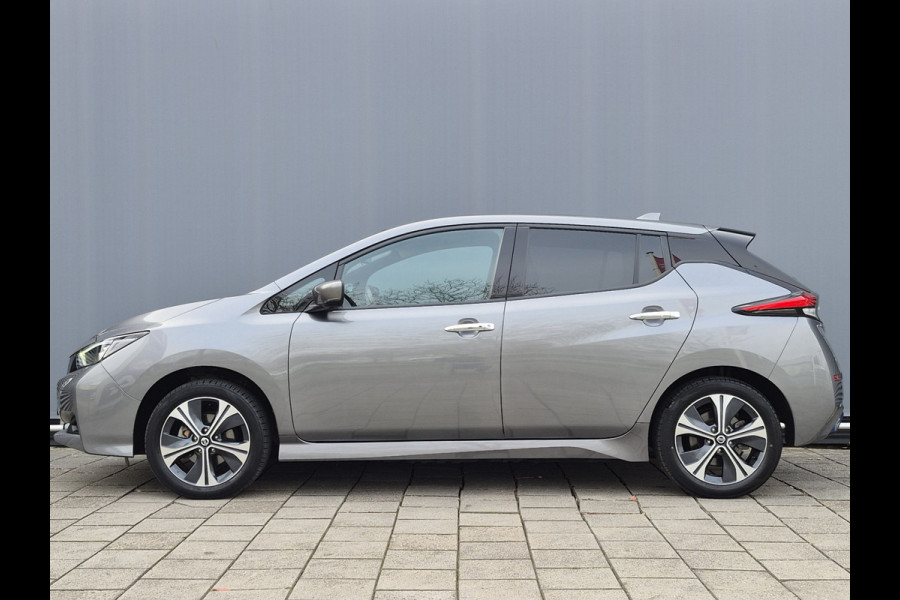 Nissan Leaf BWJ 2022 | e+ Bus Executive 62 kWh LONG RANGE | LEDER | STOEL&STUUR VERW | 360 CAMERA | NAVI | CLIMA | PDC 2X | 17'' LMV