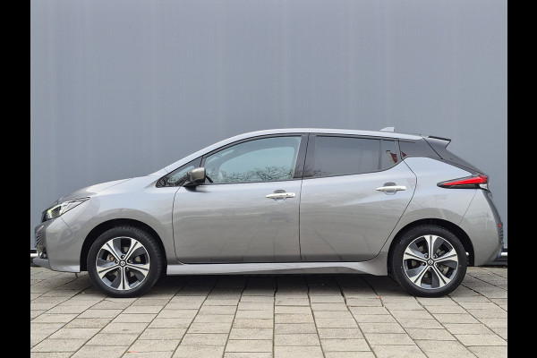 Nissan Leaf BWJ 2022 | e+ Bus Executive 62 kWh LONG RANGE | LEDER | STOEL&STUUR VERW | 360 CAMERA | NAVI | CLIMA | PDC 2X | 17'' LMV