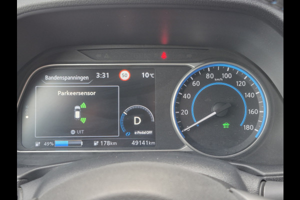 Nissan Leaf BWJ 2022 | e+ Bus Executive 62 kWh LONG RANGE | LEDER | STOEL&STUUR VERW | 360 CAMERA | NAVI | CLIMA | PDC 2X | 17'' LMV