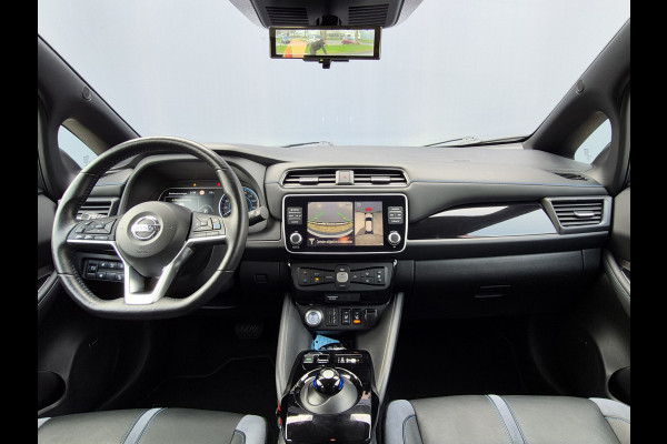 Nissan Leaf BWJ 2022 | e+ Bus Executive 62 kWh LONG RANGE | LEDER | STOEL&STUUR VERW | 360 CAMERA | NAVI | CLIMA | PDC 2X | 17'' LMV